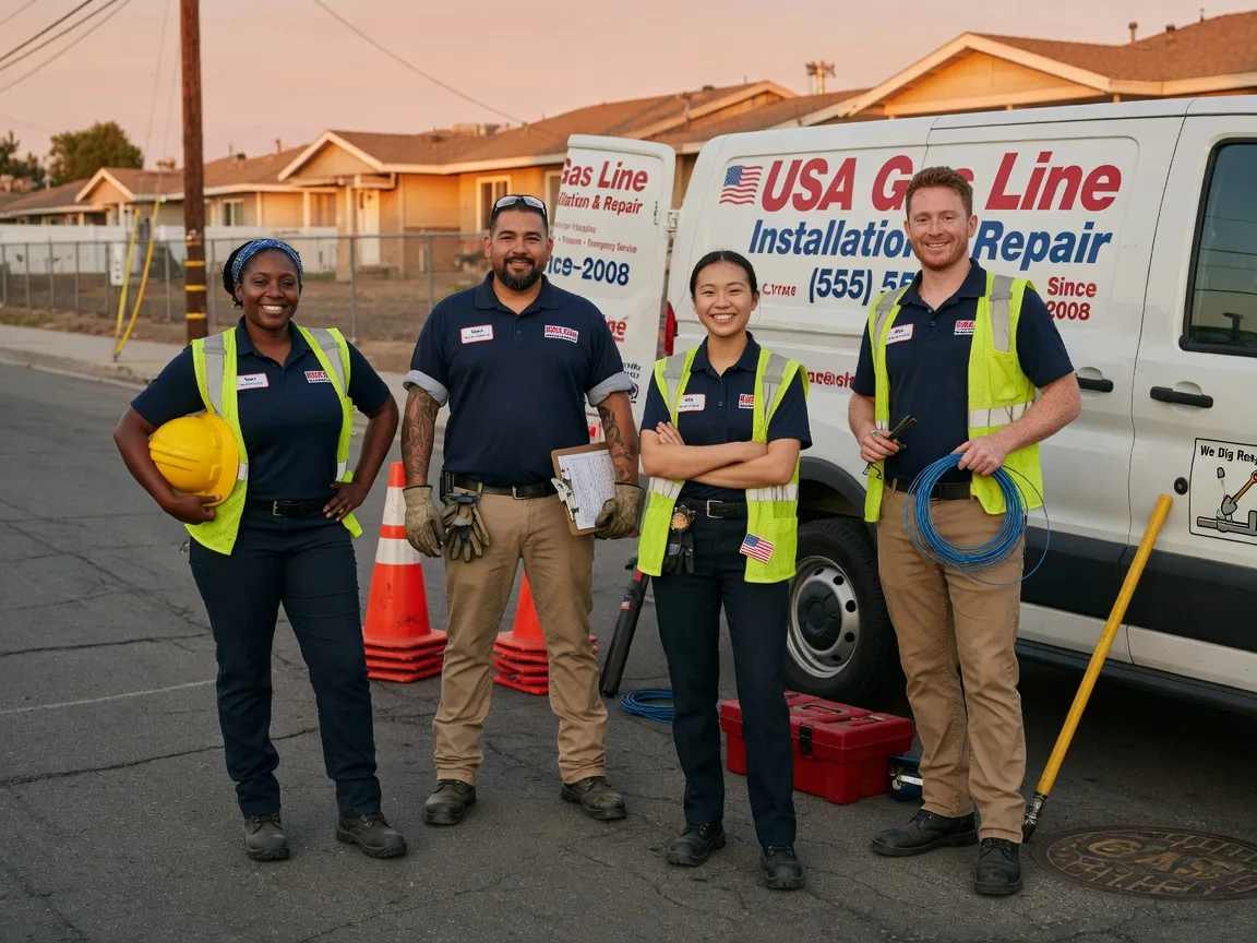 Gas Line Installation company in Prague, NE